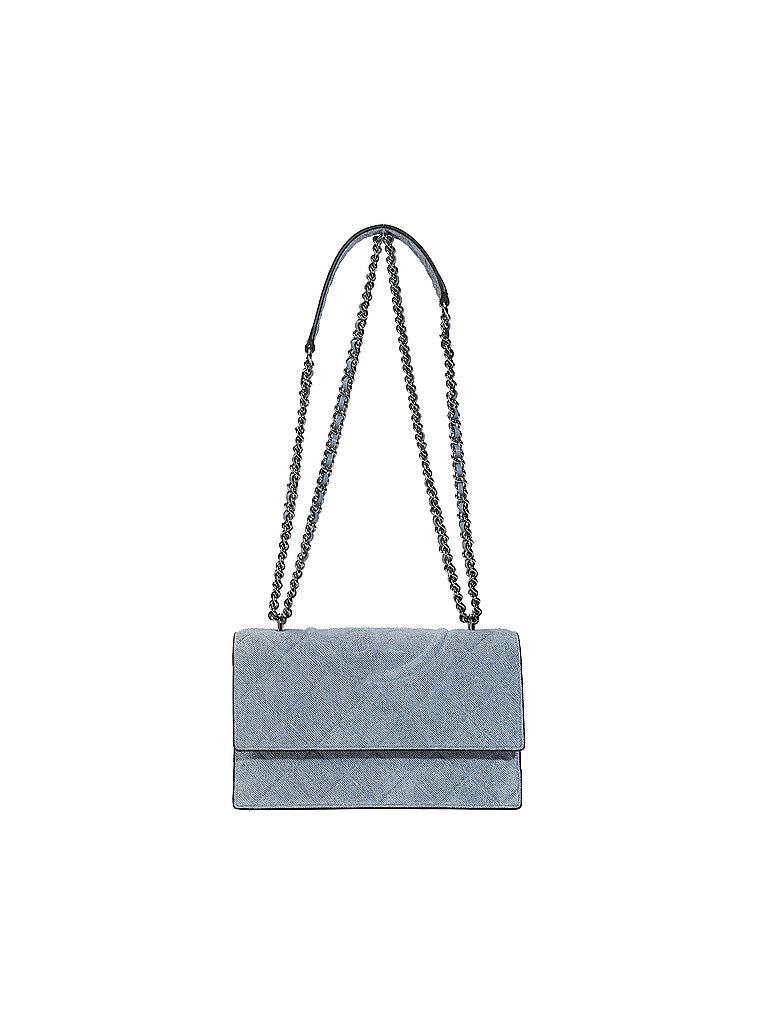 TORY BURCH Tasche - Schultertasche FLEMING Small blau damen